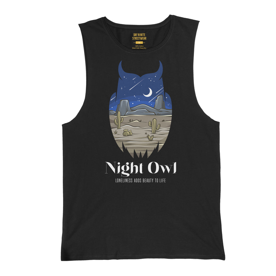 Desert Night Owl Tank Top