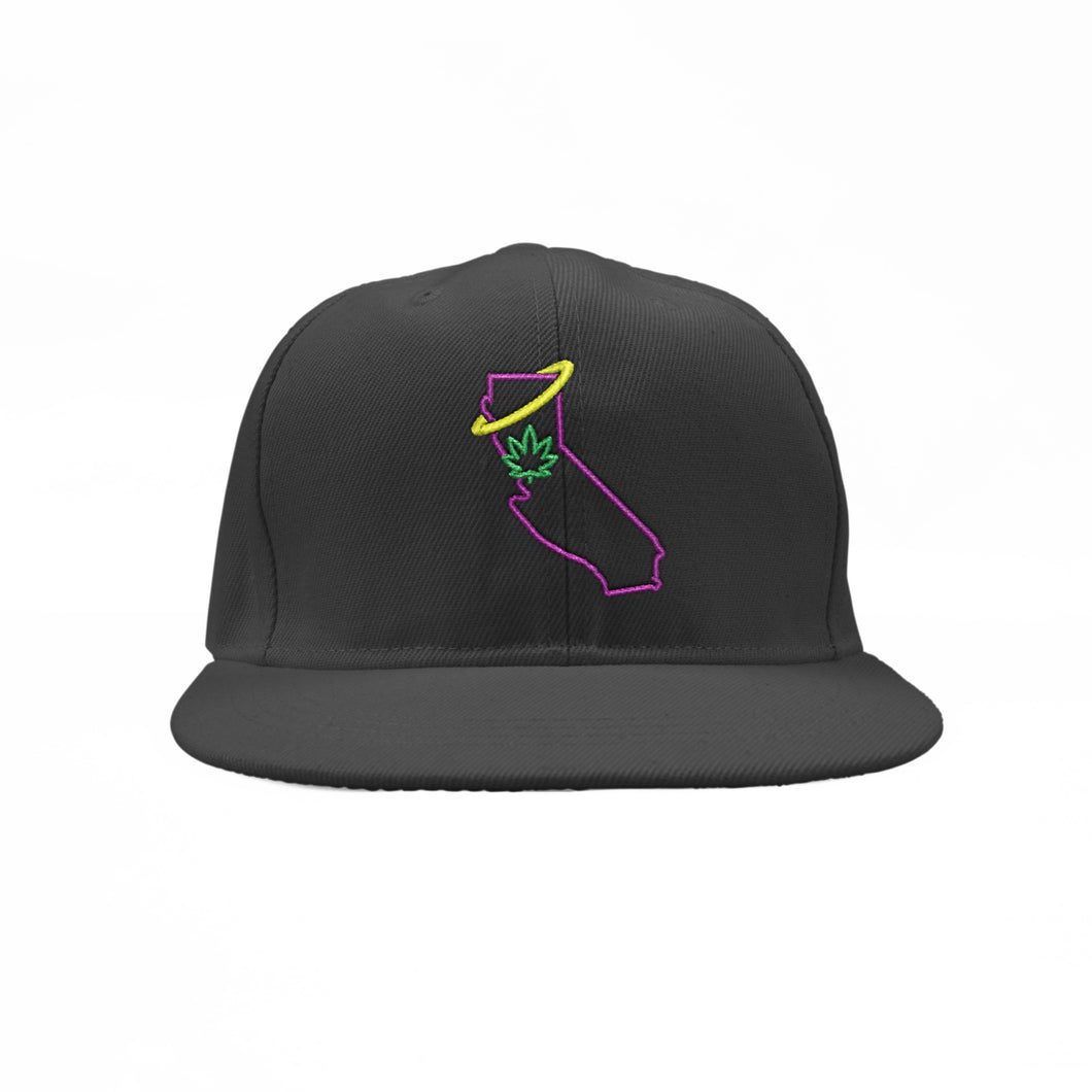 Cali Trees Snapback (Purples)