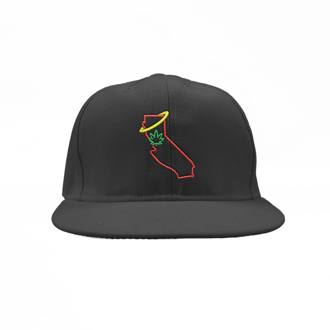 Cali Trees Snapback (RASTA Colorway)