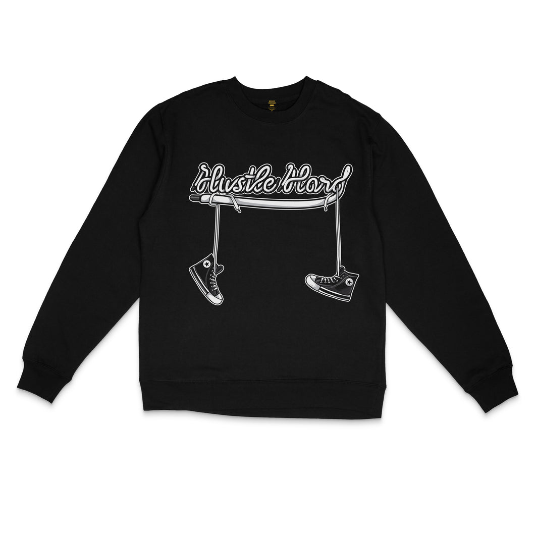 Hustle Hard Kicks Crewneck