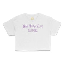 Load image into Gallery viewer, Sad Girlz Love Money Crop Top Tee
